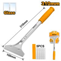 Razuitor (spaclu cu lama) cu maner aluminiu cauciucat - Ingco HGS3201
