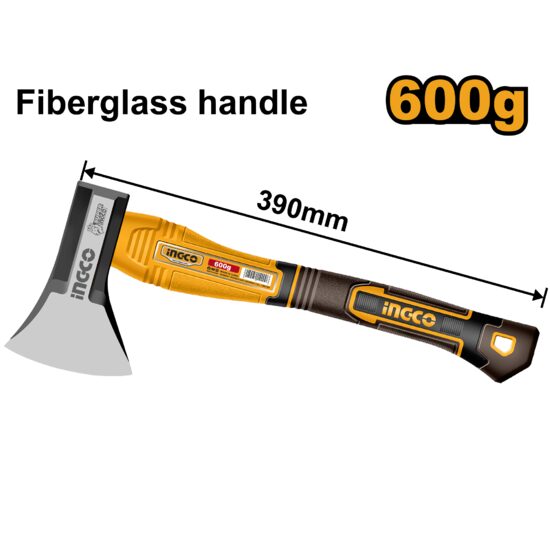 Secure cu maner de fibra 800 g - Ingco HAX081800