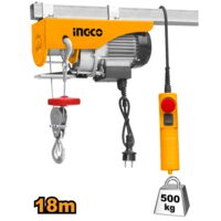 Troliu electropalan electric 900 w 18 m, 500 kg - Ingco EH5001