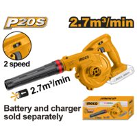 Suflanta aer frunze 20 v mica tip turbina - fara acumulator - Ingco CABLI20018