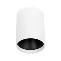 Spot aplicat Versa GU10 IP20, alb+negru, Metsan