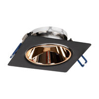 Rama spot Leo GU10 87X85mm, negru, Metsan