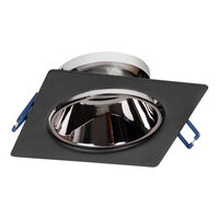 Rama spot Leo GU10 87X85mm, negru, Metsan