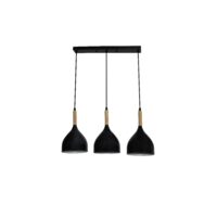 Pendul Player 3XE27 IP20, negru, Erste
