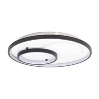 Plafoniera Isis LED 65W IP20, negru, Erste