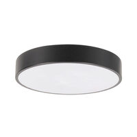Plafoniera Flux LED 38W 3610lm IP20, negru, Erste