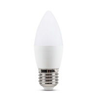 Bec LED lumanare 5W E27 6400K, Novelite