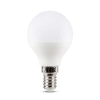 Bec LED sferic 5W E14 3000K, Novelite