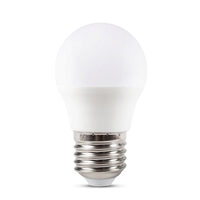 Bec LED sferic 5W E27 3000K, Novelite