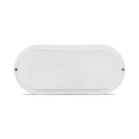 Bat LED oval  18W 4000K 100lm/W IP65, alb, Novelite