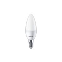 Bec LED lumanare B35 5-40W E14 827, mat corepro, Philips
