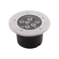 Spot pardoseala LED RGB 9W IP65, cu telecomanda, Novelite