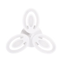Plafoniera Petal LED 48W 3CCT cu telecomanda, alb, Erste