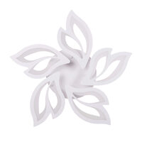 Plafoniera Leaf LED 68W 3CCT cu telecomanda, alb, Erste