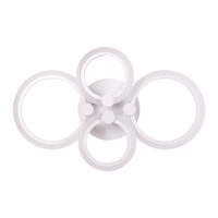 Plafoniera Pearl LED 52W 3CCT cu telecomanda, alb, Erste
