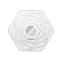 Plafoniera Infinity LED 112W 3CCT cu telecomanda, alb, Erste