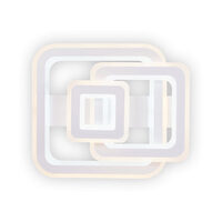 Plafoniera Mera LED 136W 3CCT cu telecomanda, alb, Erste