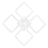 Plafoniera Sonne LED 110W 3CCT cu telecomanda, alb, Erste