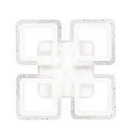 Plafoniera Tetra LED 60W 3CCT+RGB cu telecomanda, Erste