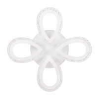 Plafoniera Ice LED 55W 3CCT+RGB cu telecomanda, alb, Erste