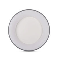 Plafoniera Lind LED 32W 4000K 38cm IP20, gri, Erste