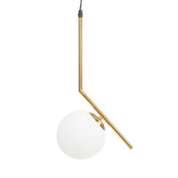 Pendul Nala 1XE14 40W 1.5m, auriu, Erste