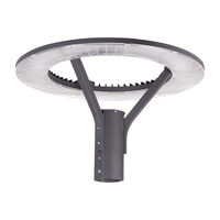 Corpuri LED de parc 60W 120lm/W 4000K IP65, negru, Solentis