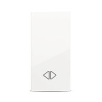 Moda Voice, intrerupator cruce 1M, alb, Elbi