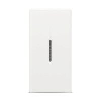 Moda Voice, intrerupator LED 1M, alb mat, Elbi