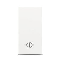 Moda Voice, intrerupator cruce 1M, alb mat, Elbi