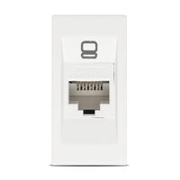 Moda Voice, priza UTP CAT6e 1M, alb mat, Elbi