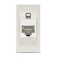 Moda Voice, priza UTP CAT6e 1M, bej mat, Elbi