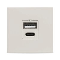 Moda Voice, priza USB A+C 5V 2,4A 2M, Elbi