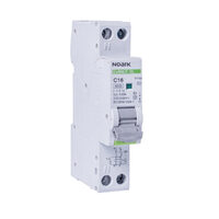 RCBO într-un singur modul Ex9NLE EL 1PN C6 30mA EU, 111153, Noark