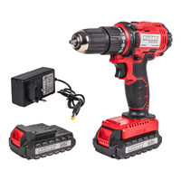 Masina de gaurit cu percutie 18V 2 trepte de viteza,2 acumulatori 30Nm RD-CDL38 Raider Power Tools 030184