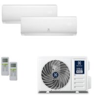 Pachet aer conditionat multisplit ELECTROLUX , inverter , unitate externa 21000 BTU , unitati interne 9000 + 12000 BTU , Clasa A++/A+ , Wi Fi