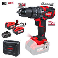 Masina de gaurit cu percutie 20V 2x4Ah 62Nm RDI-CDB01, Raider Industrial 011501