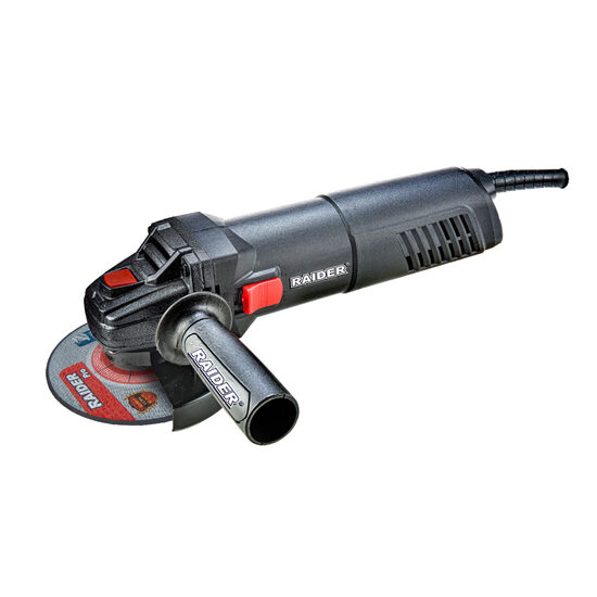 Polizor unghiular 125mm 910W RDP-AG43 Black Edition, Raider Pro 020144