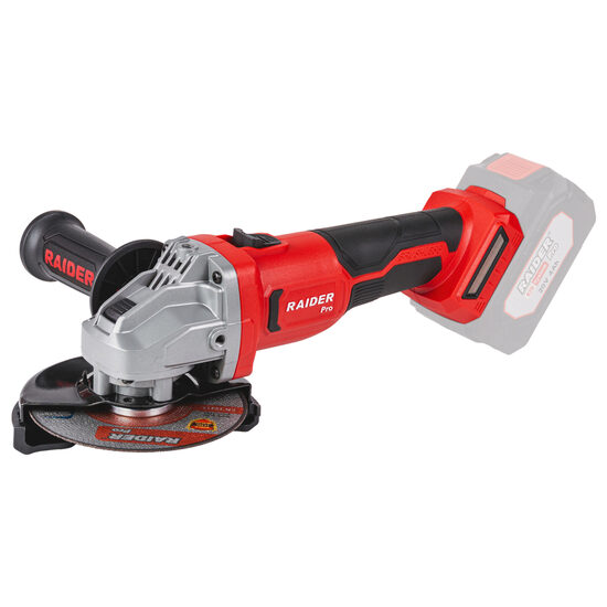 R20 Polizor unghiular brushless 125mm SOLO RDP-PBAG20, Raider Pro 030229