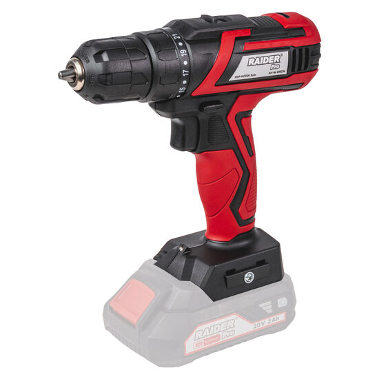 R20 Masina de gaurit si insurubat 20V SOLO 44Nm RDP-KCD20, Raider Pro 030234