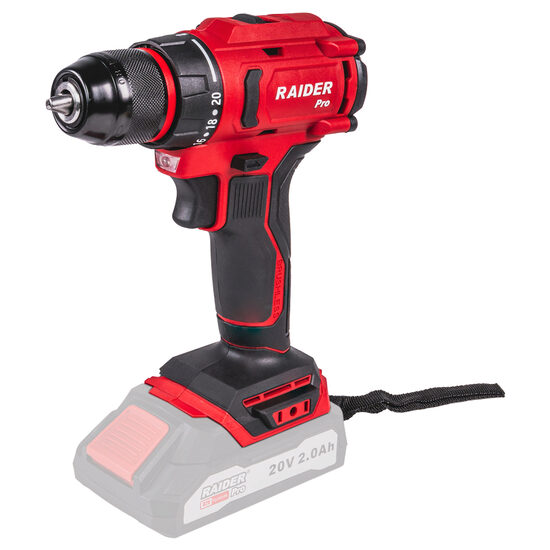 R20 Masina de gaurit cu percutie 20V SOLO 50Nm RDP-PBCDI20, Raider Pro 030237