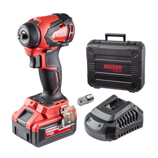 R20 Masina insurubat cu impact 2Ah 280Nm 1/2-3/8 RDI-IBW03, Raider Industrial 031303