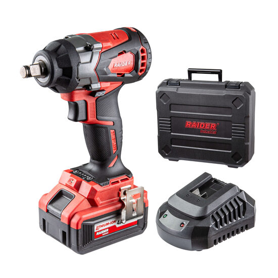 Masina insurubat cu impact 20V x 4Ah 480Nm 1/2" RDI-IBW04, Raider Industrial 031304