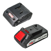 R20 Set incarcator cu stand si acumulator 20V x 2.0Ah, Raider Pro 032120