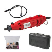Set mini polizor drept 135W 100 accesorii RD-MG15, Raider Power Tools 044115