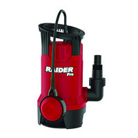 Pompa submersibila apa murdara 400W 1" 125L/min RDP-WP42, Raider Pro 070150