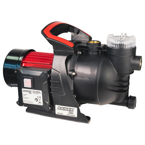 Pompa cu autoamorsare 1300W 1" 80L/min 48m RDP-WP57, Raider Garden Tools 070165