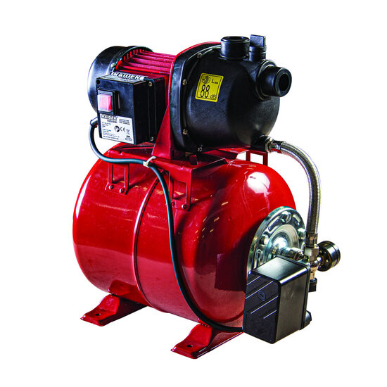 Hidrofor cu rezervor 800W 1"max 53 L/min 3bar 40m RDP-WP800S, Raider Garden Tools 071106