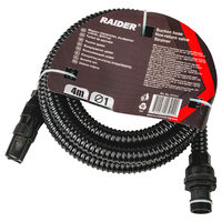 Furtun de aspirație Ø1" 4m cu sita si supapă antiretur RD, Raider Garden Tools 071111