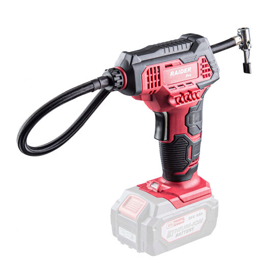 R20 Mini compresor 20V LED Display accesorii SOLO RDP-SAC20, Raider Pro 089410